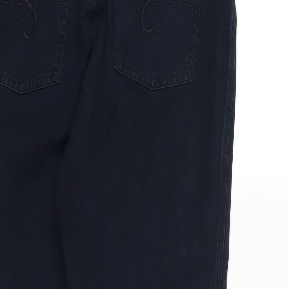 Olsen Womens Blue  Denim Straight Jeans Size 34 in L26 in
