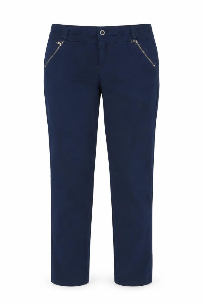 FASHION VIVI Womens Blue   Trousers  Size L L28 in