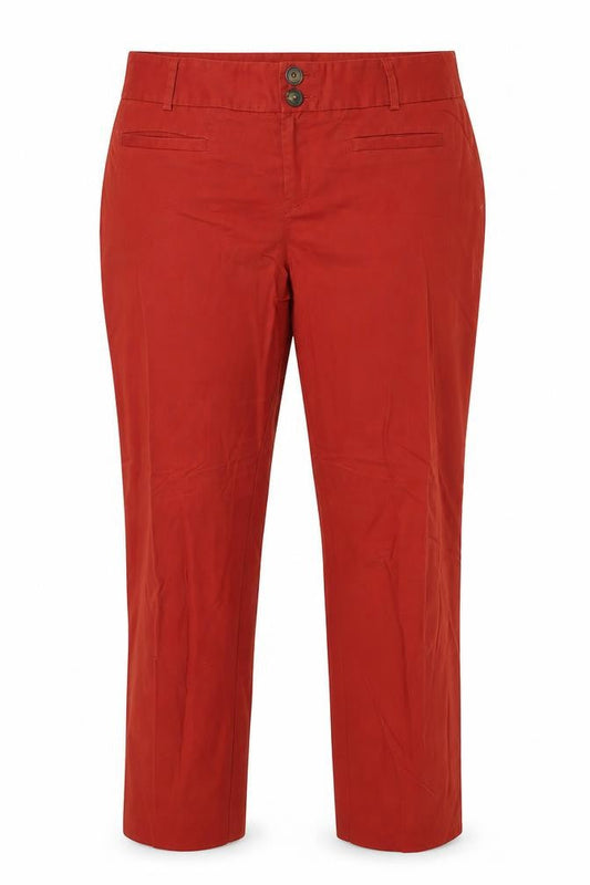 Cartonnier Womens Red   Trousers  Size 8 L25 in