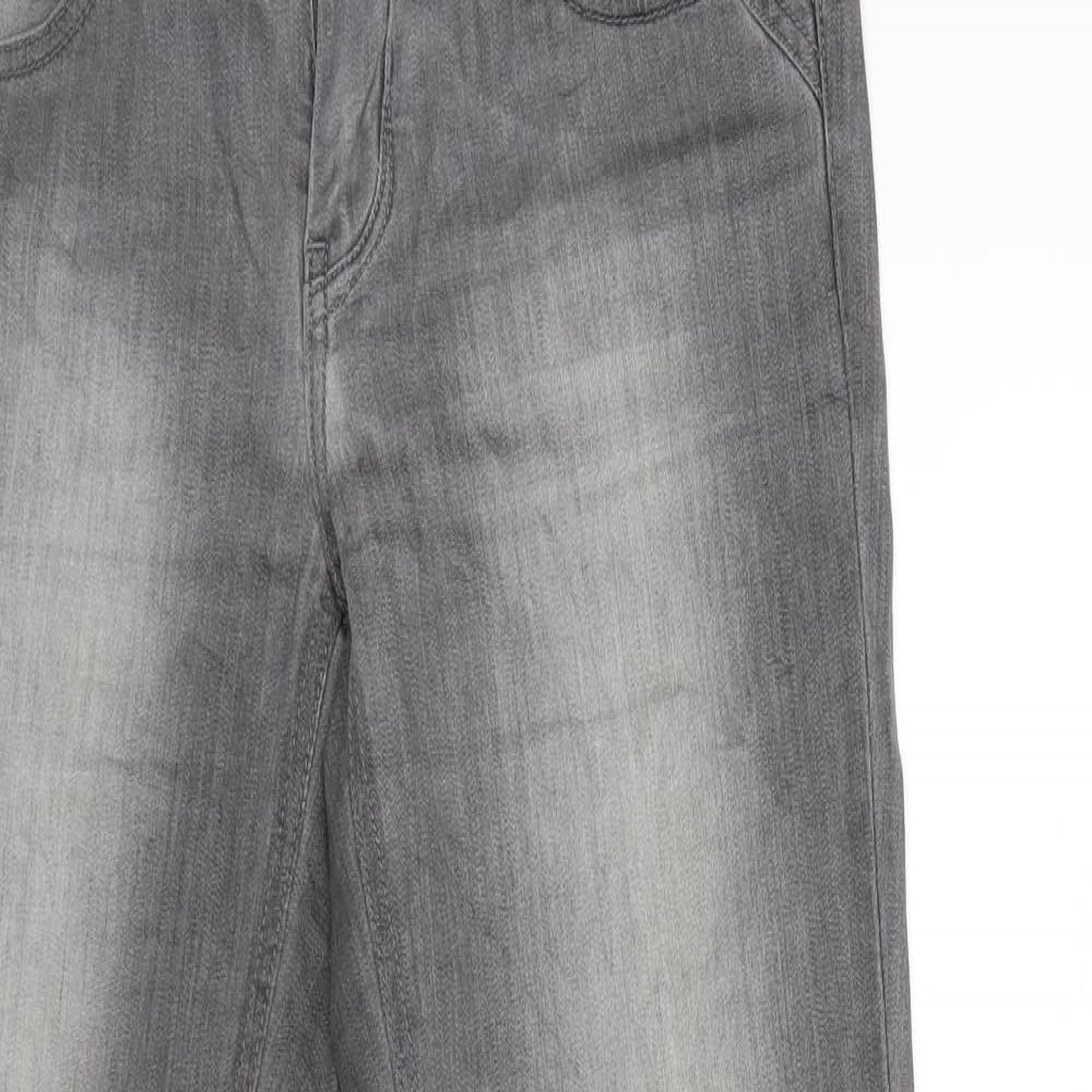 Preworn Womens Grey  Denim Skinny Jeans Size 30 in L29 in