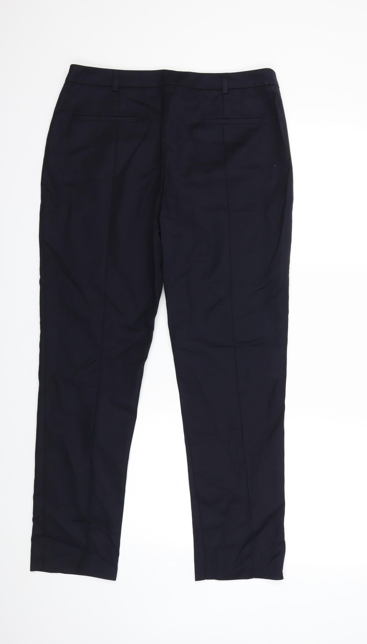 Oasis Womens Blue   Trousers  Size 12 L27 in