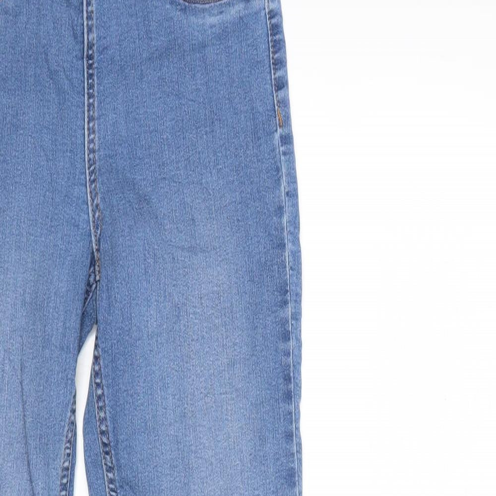 H&M Womens Blue  Denim Jegging Jeans Size 6 L30 in