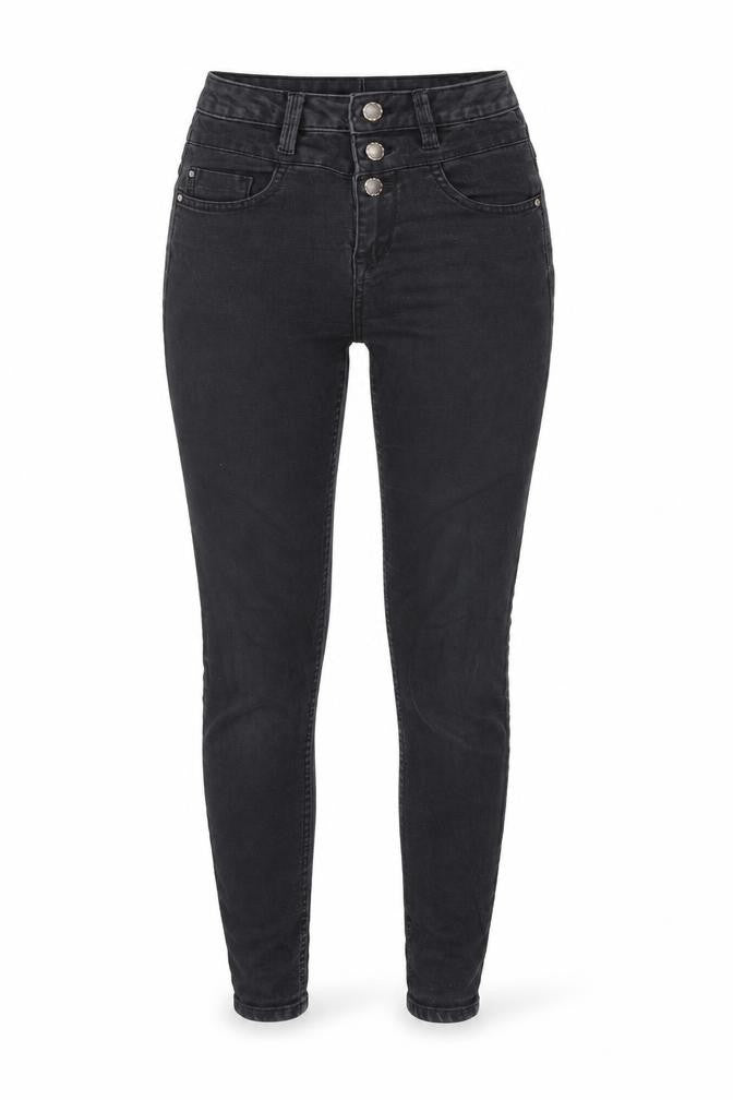 New Look Womens Black  Denim Skinny Jeans Size 6 L26 in