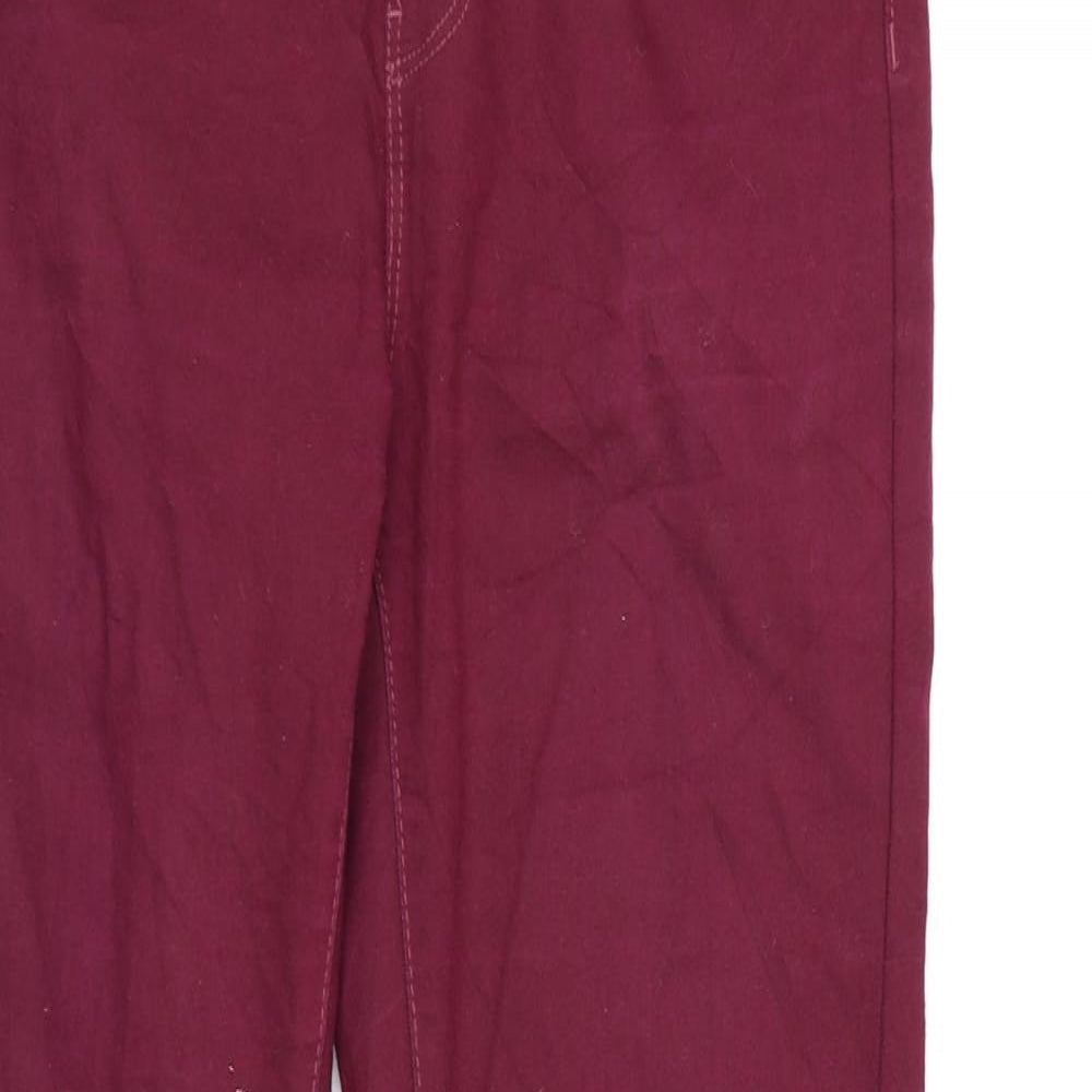 Sinsay Womens Purple  Denim Jegging Jeans Size S L27 in