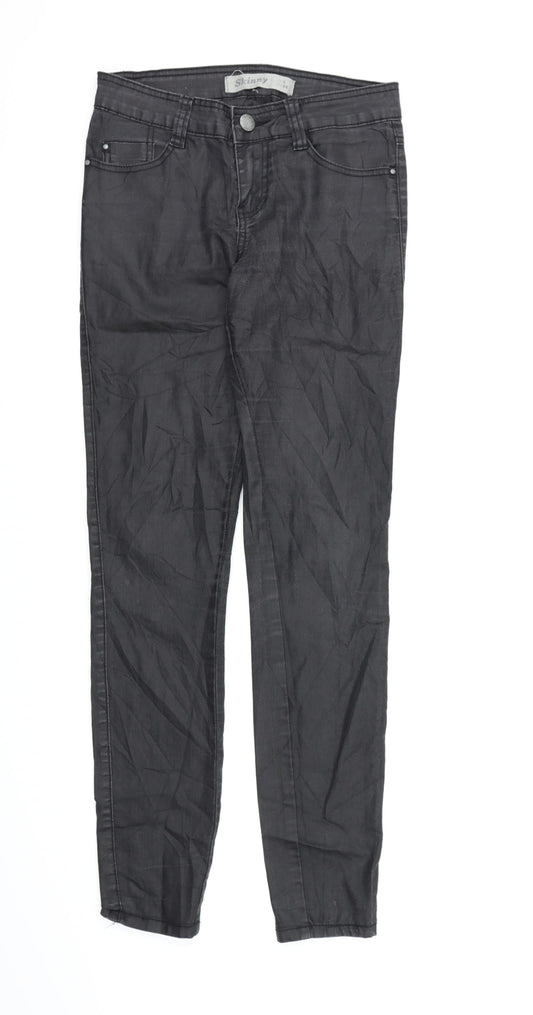 New Look Womens Black  Denim Skinny Jeans Size 6 L30 in