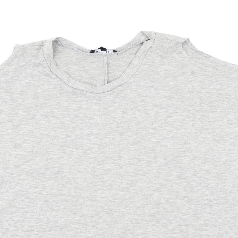 New Look Womens Grey   Basic Blouse Size 14