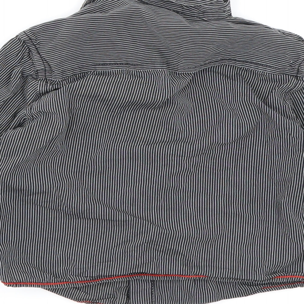 Urban Rascals Boys Grey Striped  Basic Button-Up Size 2-3 Years