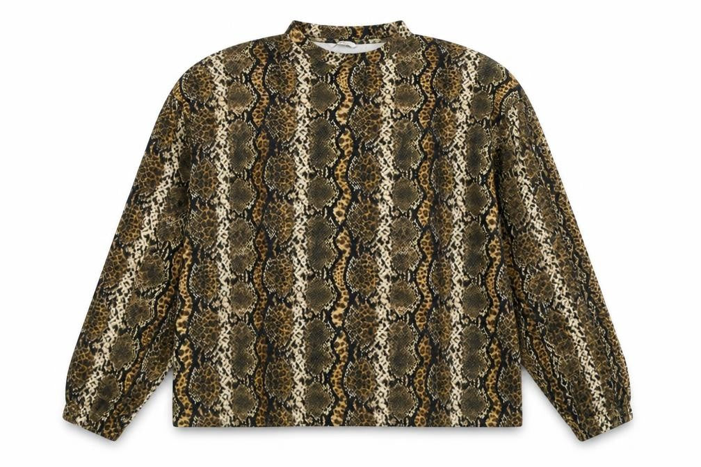 George Womens Multicoloured Animal Print  Pullover Sweatshirt Size XL