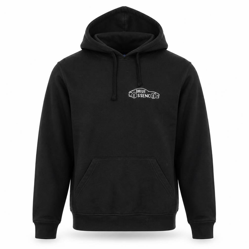Uneek Mens Black   Pullover Hoodie Size S