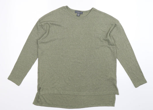 Primark Womens Green  Knit Pullover Jumper Size 8  - Oversized