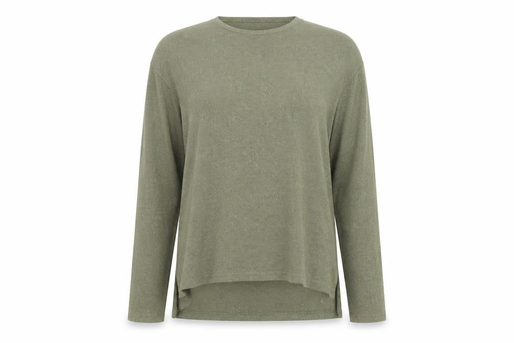 Primark Womens Green  Knit Pullover Jumper Size 8  - Oversized