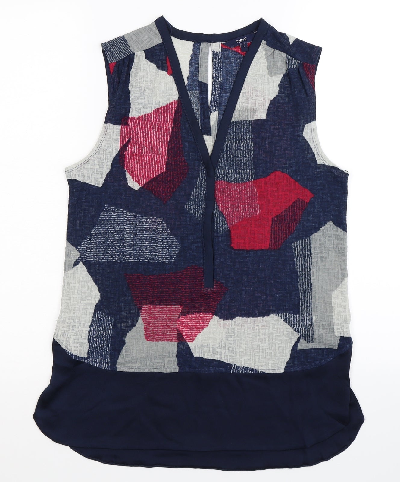 NEXT Womens Multicoloured   Basic Blouse Size 8