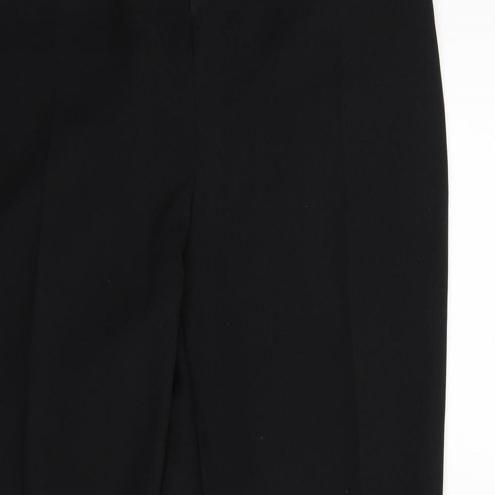 Marks and Spencer Womens Black   Dress Pants Trousers Size 14 L29 in