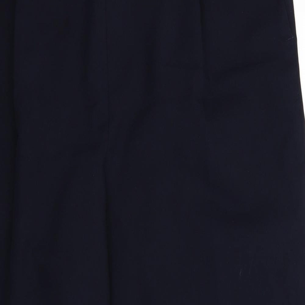 BM Womens Blue   Trousers  Size 14 L25 in
