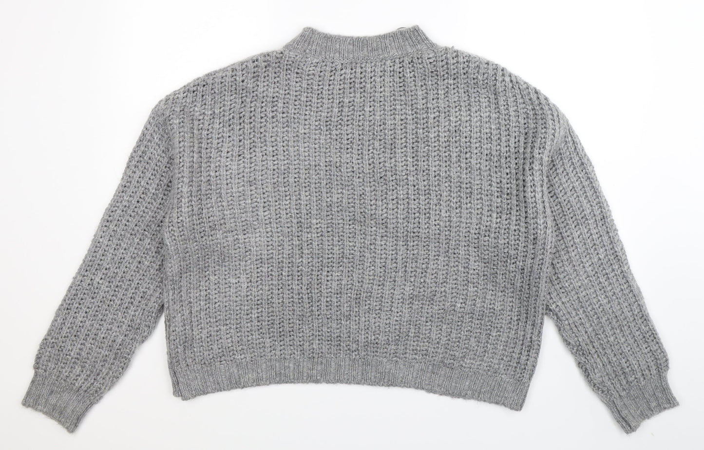 Primark Womens Grey  Knit Pullover Jumper Size 20