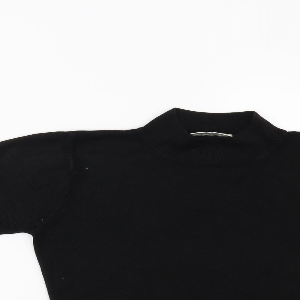 BHS Womens Black   Pullover Jumper Size 10