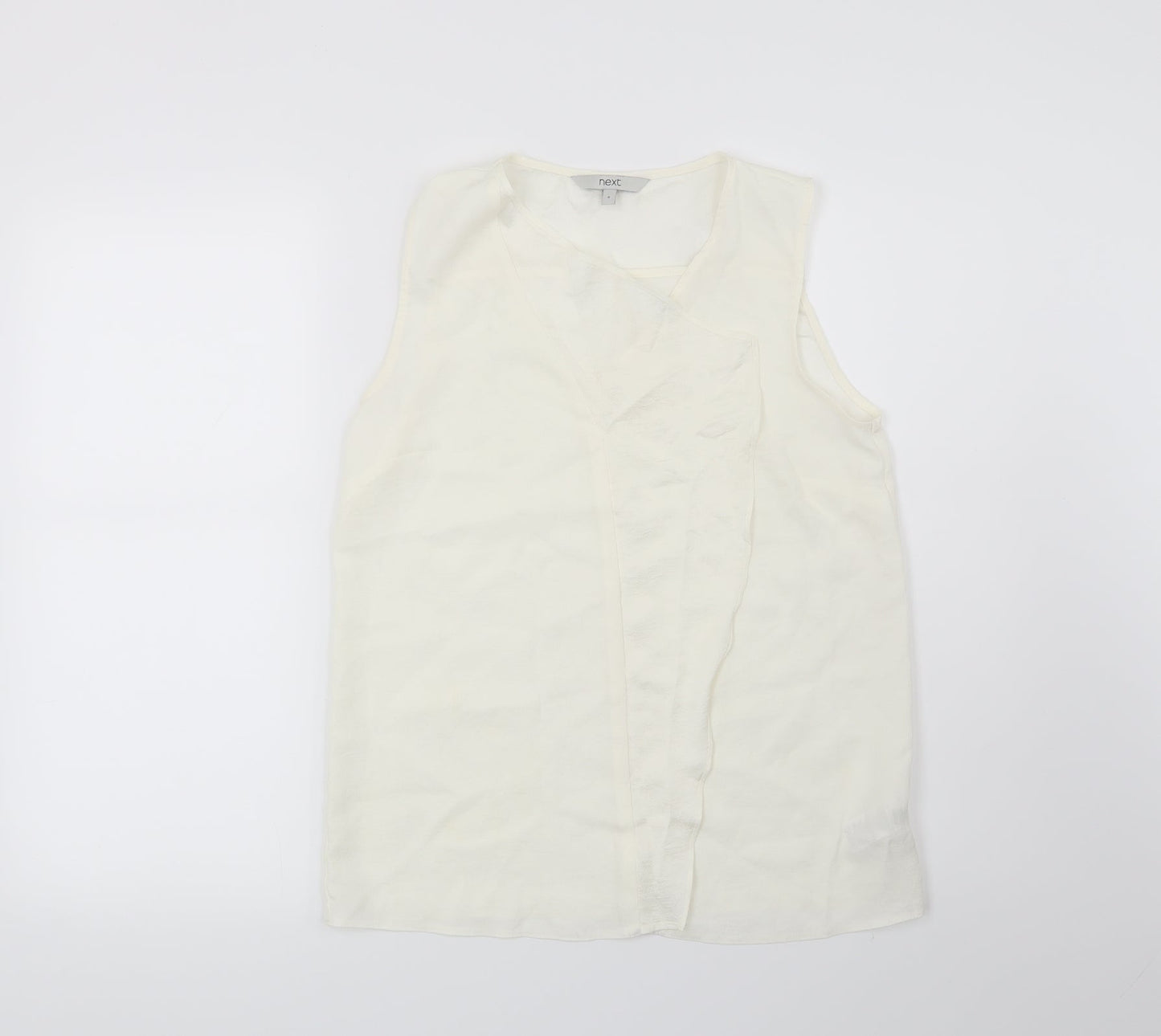 NEXT Womens Beige   Basic Blouse Size 8
