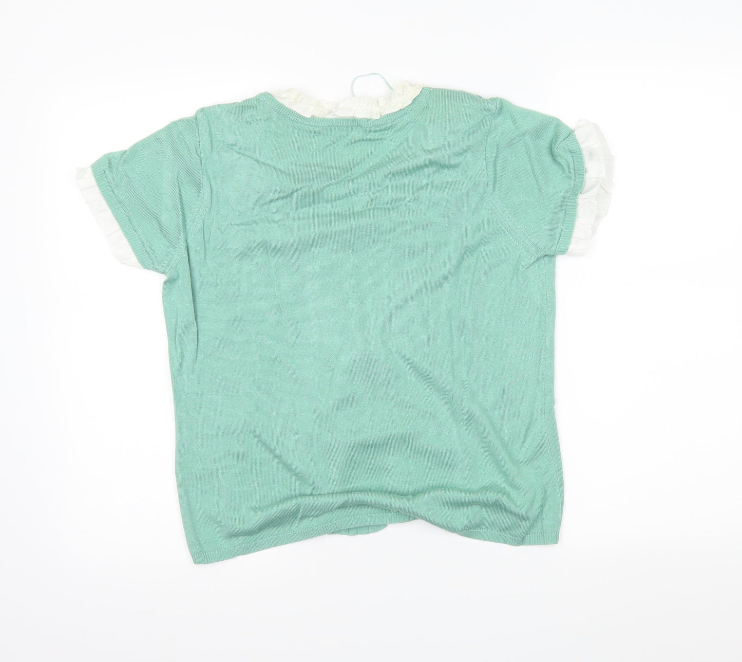 M&S Womens Green   Tunic Jumper Size 14