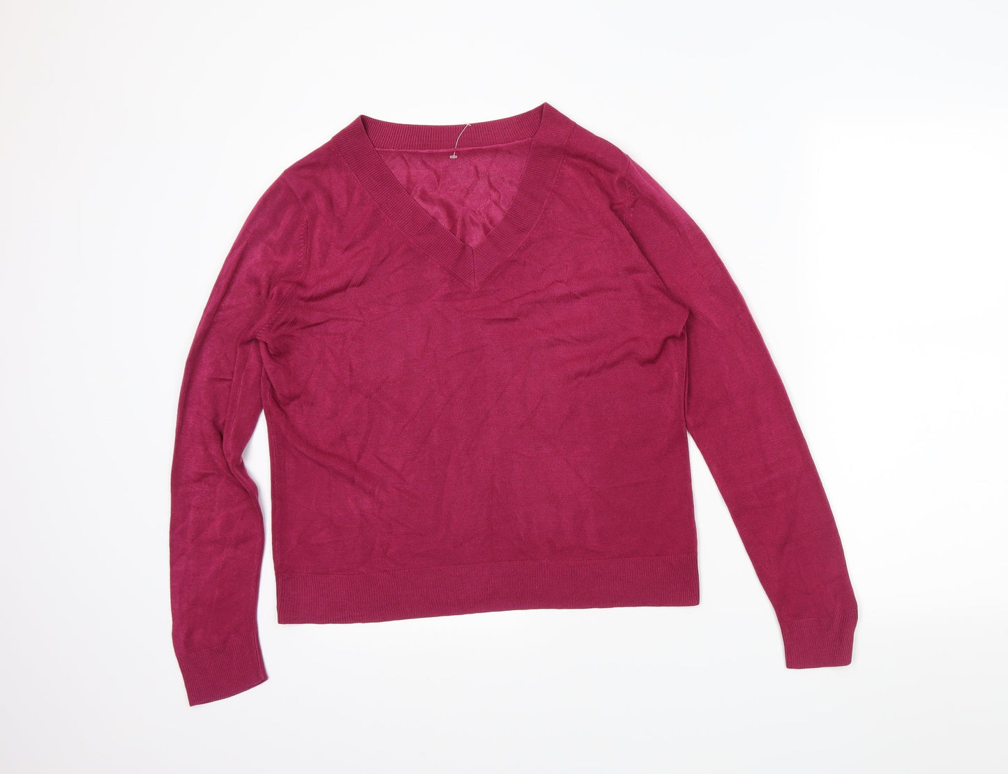 BHS Womens Pink   Tunic Jumper Size 16