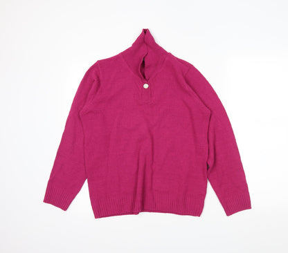 Preloved Honor Womens Pink   Pullover Jumper Size S - Front