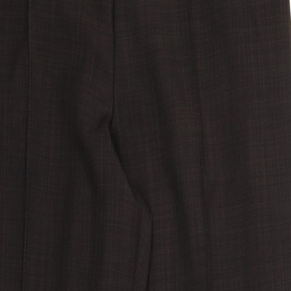 Marks and Spencer Womens Brown   Trousers  Size 12 L26.5 in
