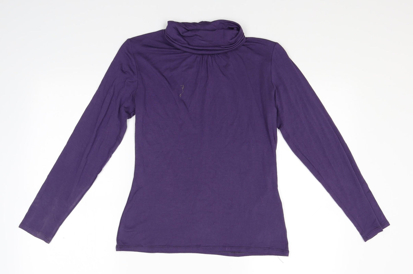 Text Womens Purple   Pullover Jumper Size S