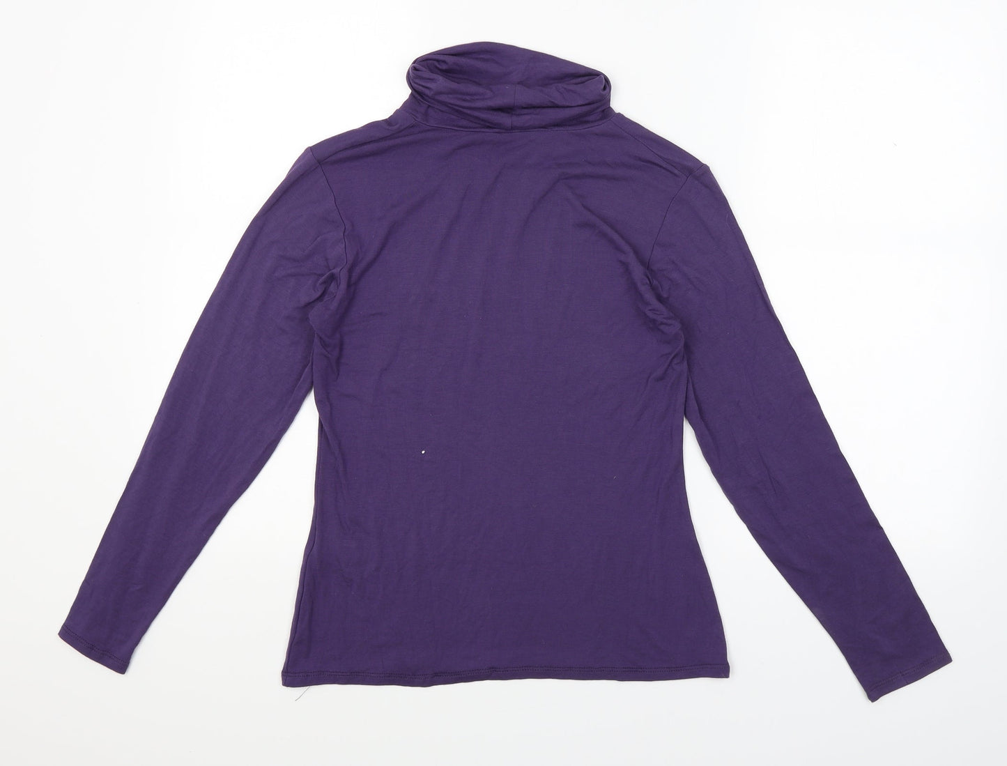 Text Womens Purple   Pullover Jumper Size S
