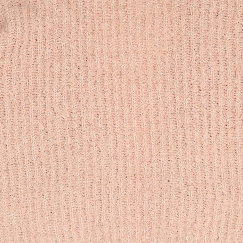 F&F Womens Pink  Knit Cardigan Jumper Size 12  - Loose Fit
