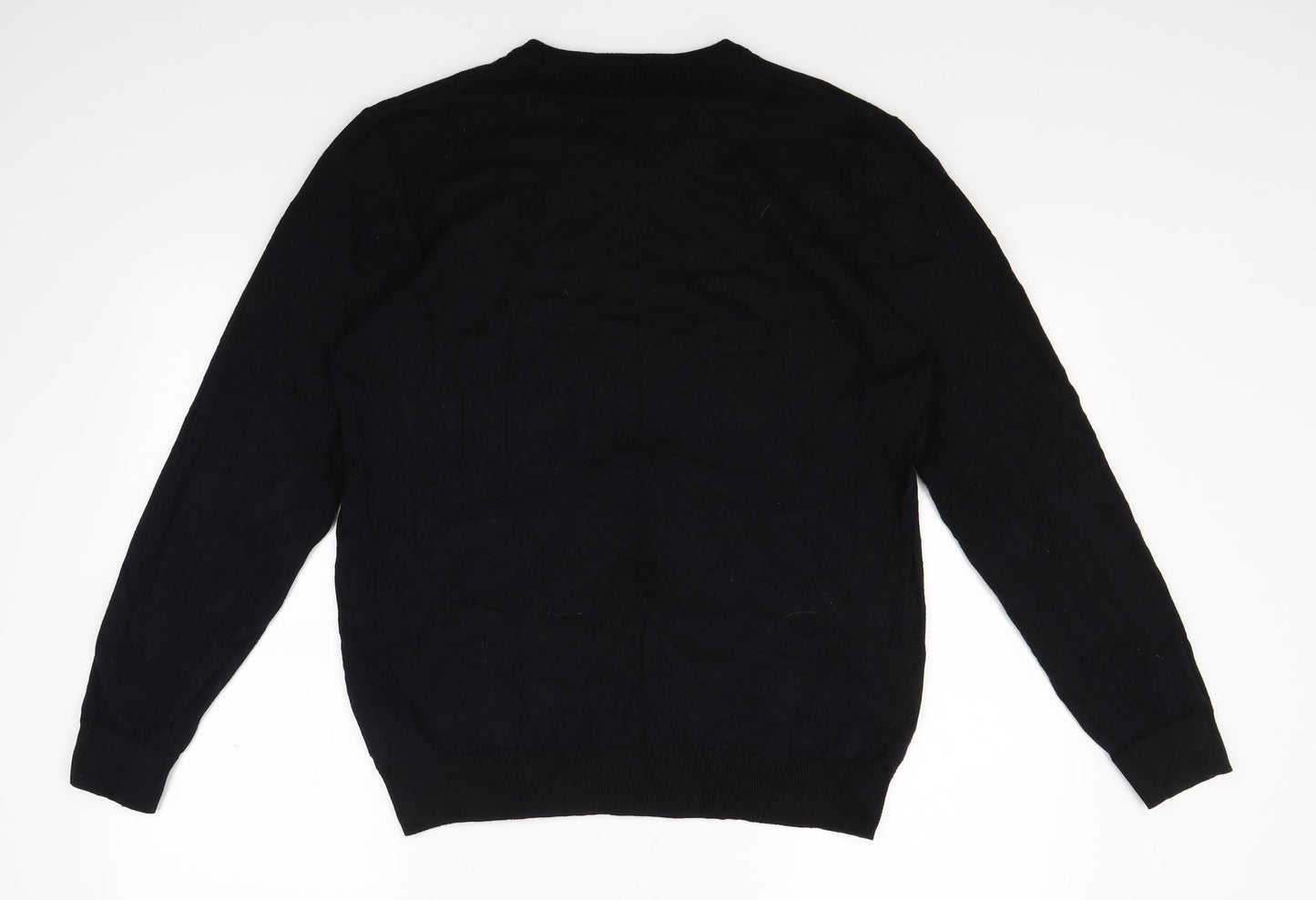 ACW85 Womens Black   Pullover Jumper Size L