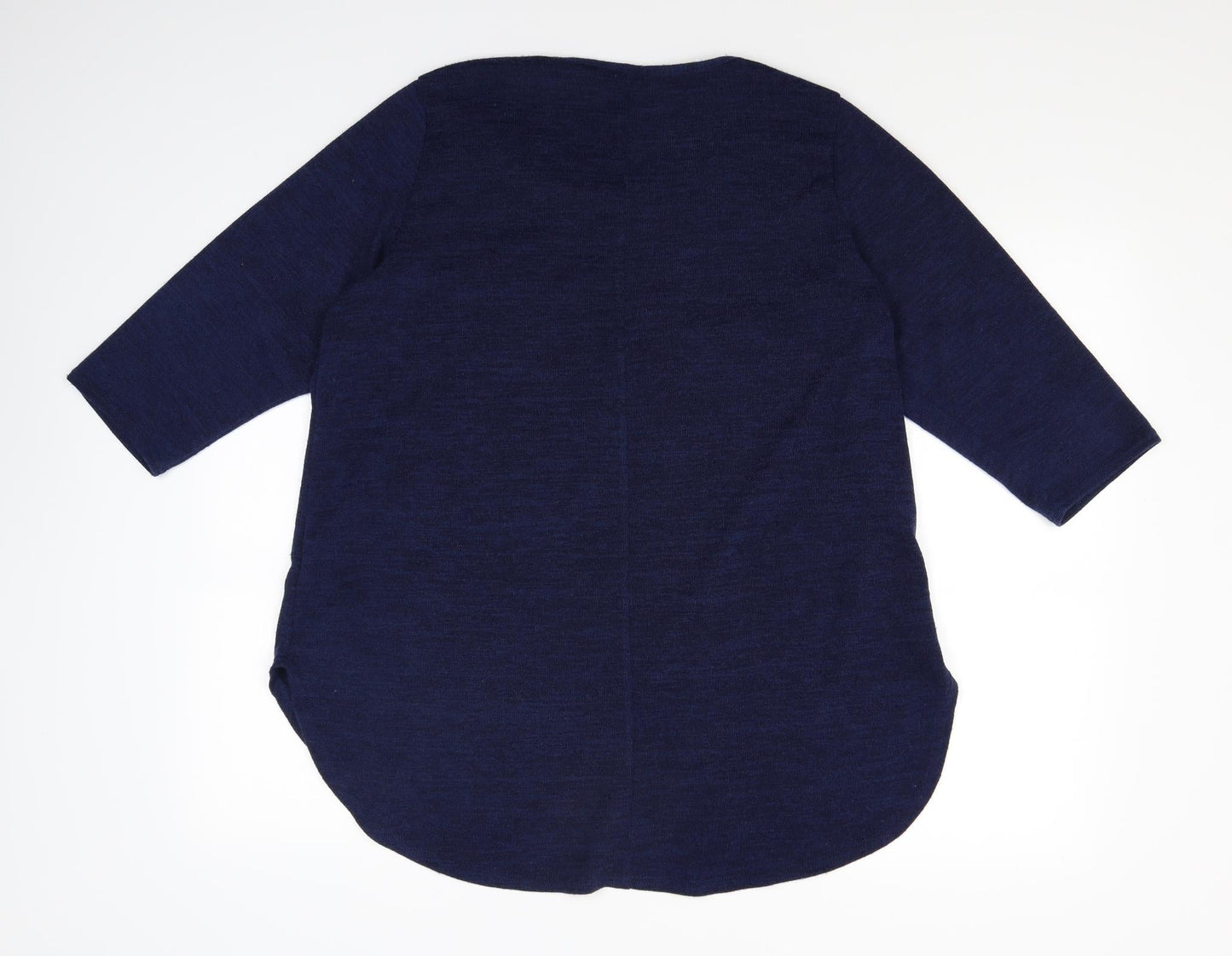 Amy K Womens Blue  Knit Pullover Jumper Size 18