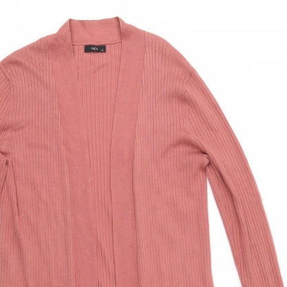 Preloved M&Co Womens Pink   Cardigan Jumper Size 14 - Detail