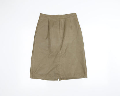 Preloved Preworn Womens Brown   Tulip Skirt Size 6 - Back