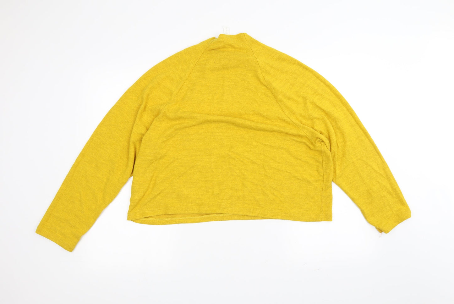 H&M Womens Yellow   Pullover Jumper Size M