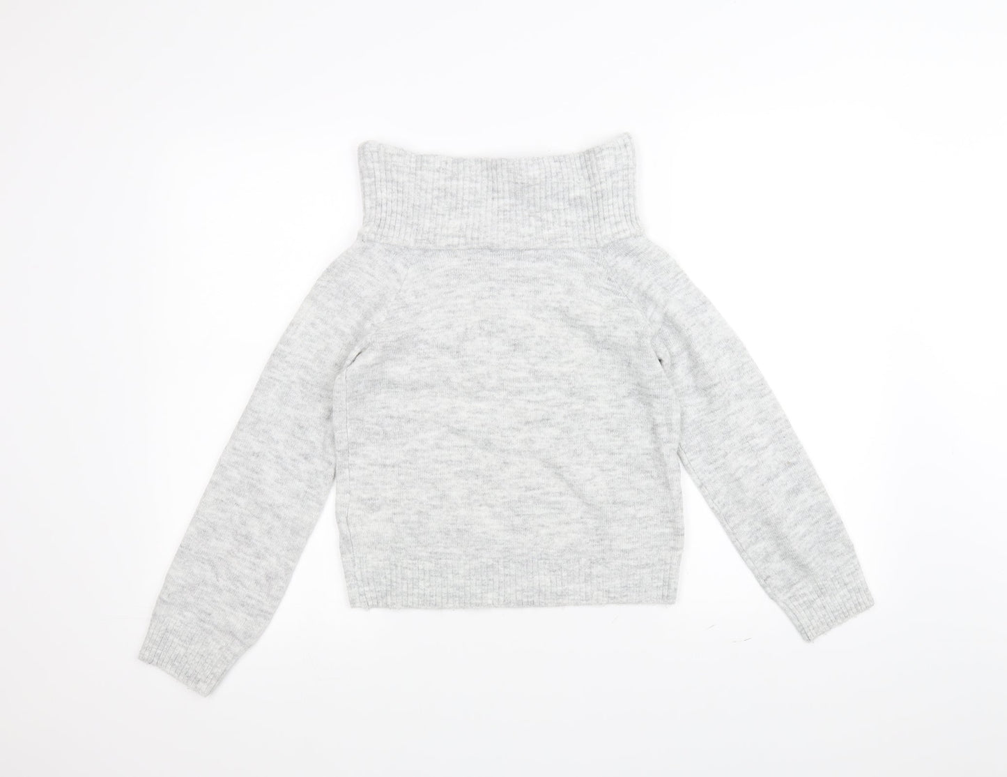 H&M Girls Grey   Pullover Jumper Size 9-10 Years