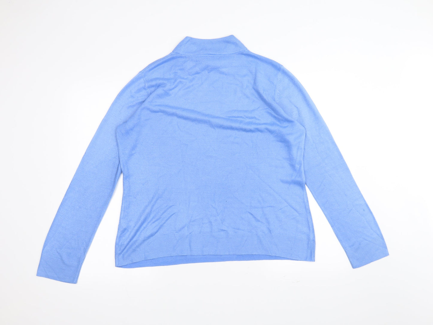 BHS Womens Blue   Basic T-Shirt Size 14