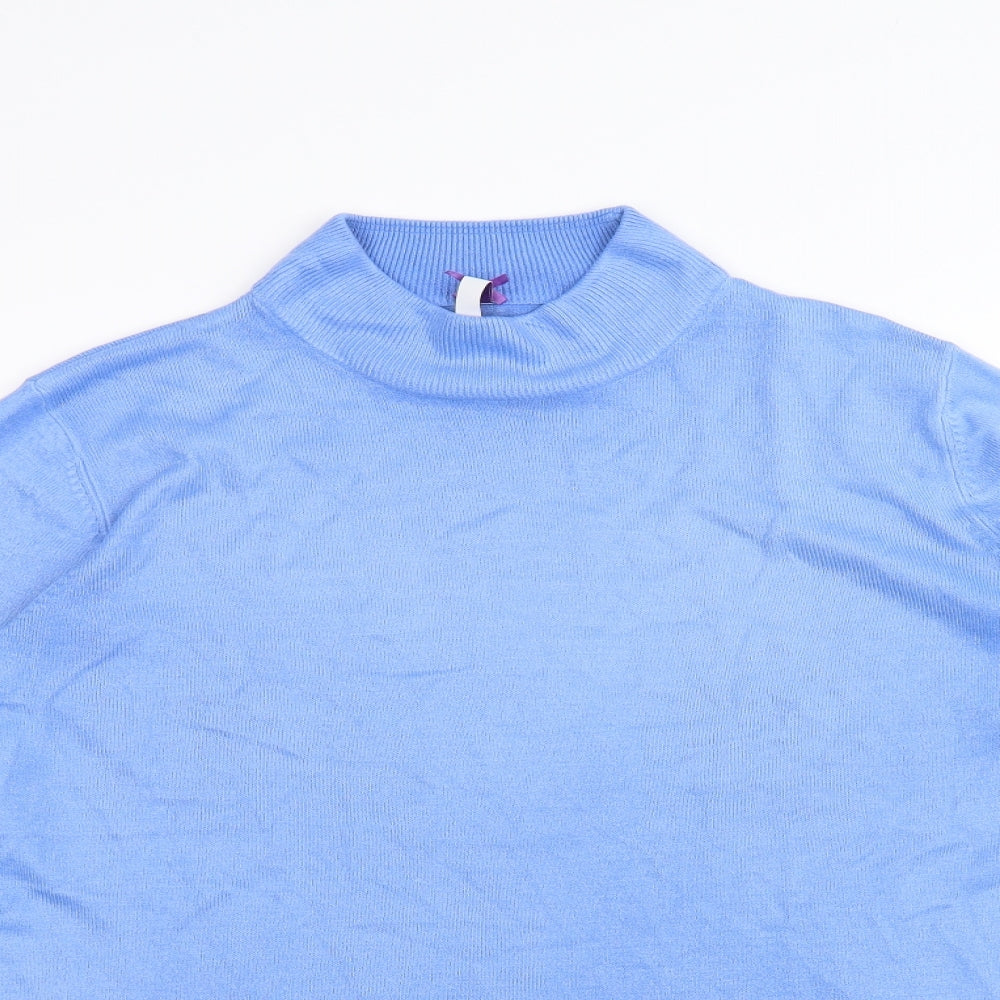 BHS Womens Blue   Basic T-Shirt Size 14