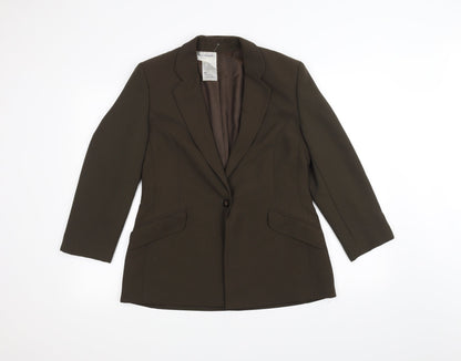 Preloved Impressions Womens Green   Jacket  Size 12 - Front