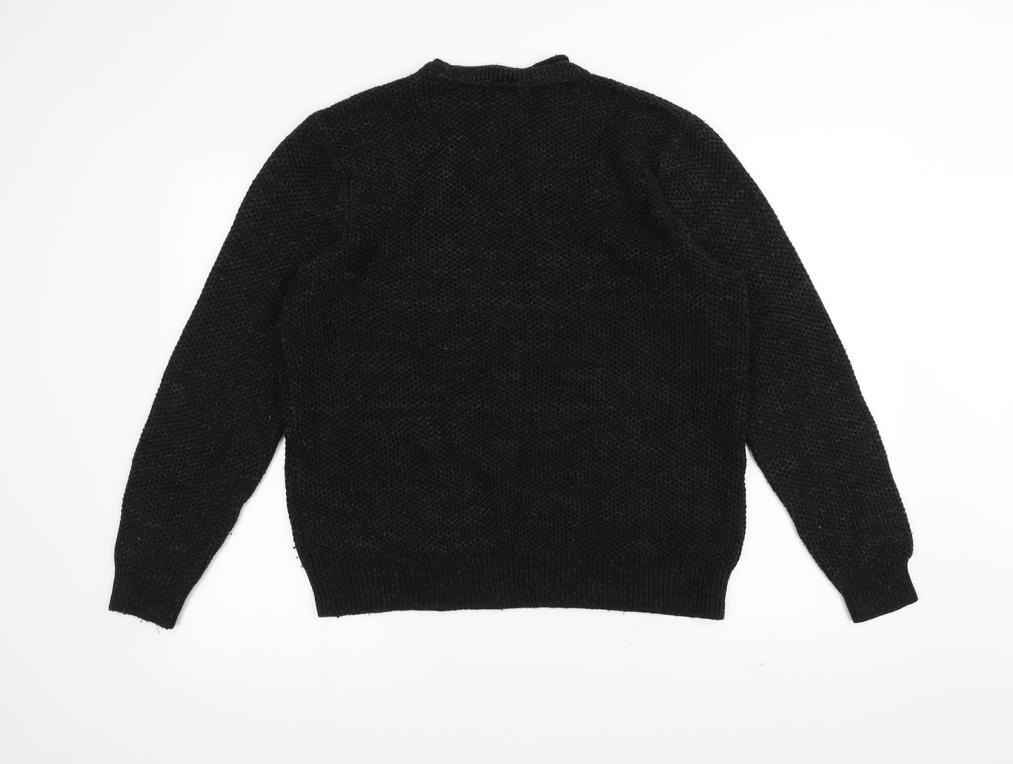 George Womens Black  Knit Pullover Jumper Size M