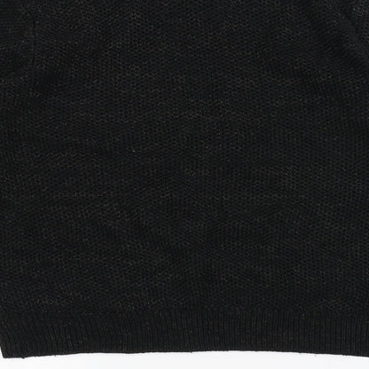 Preloved George Womens Black  Knit Pullover Jumper Size M - Label