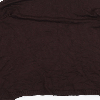 Preloved Atmosphere Womens Brown   Basic T-Shirt Size 10 - Label