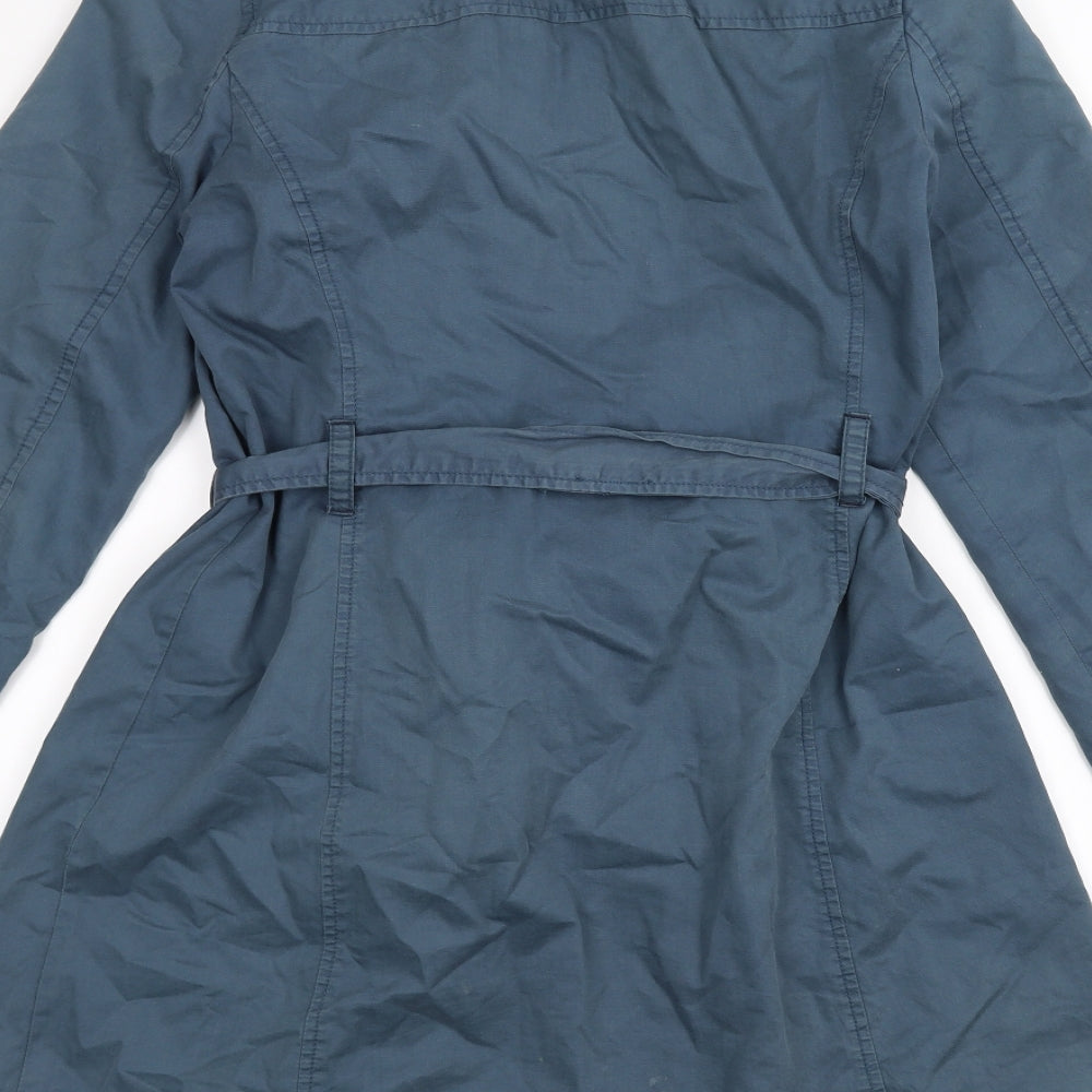 Old Navy Womens Blue   Overcoat Coat Size M