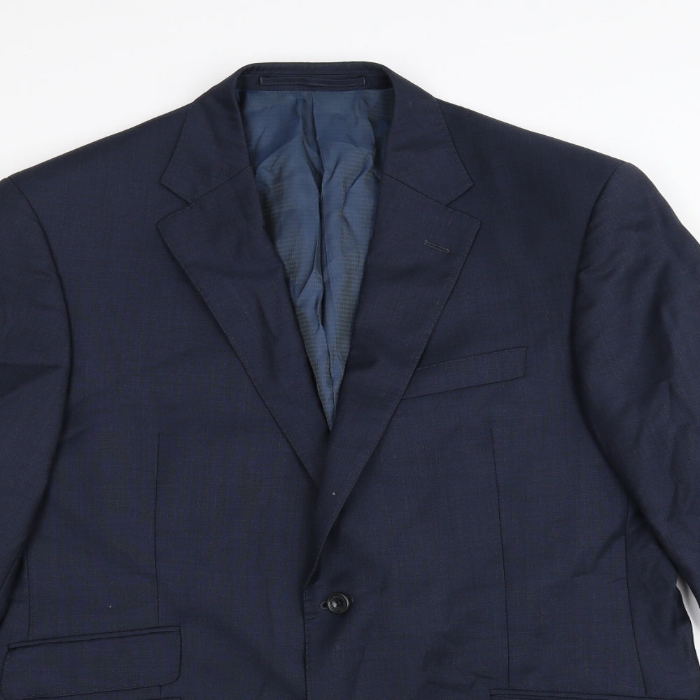 Marks and Spencer Mens Blue   Jacket Suit Jacket Size 42