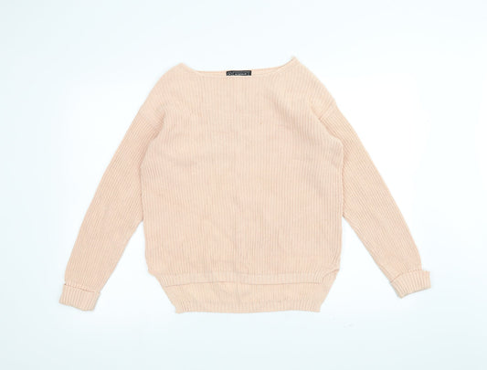 Avenue Womens Pink  Knit Pullover Jumper Size 8