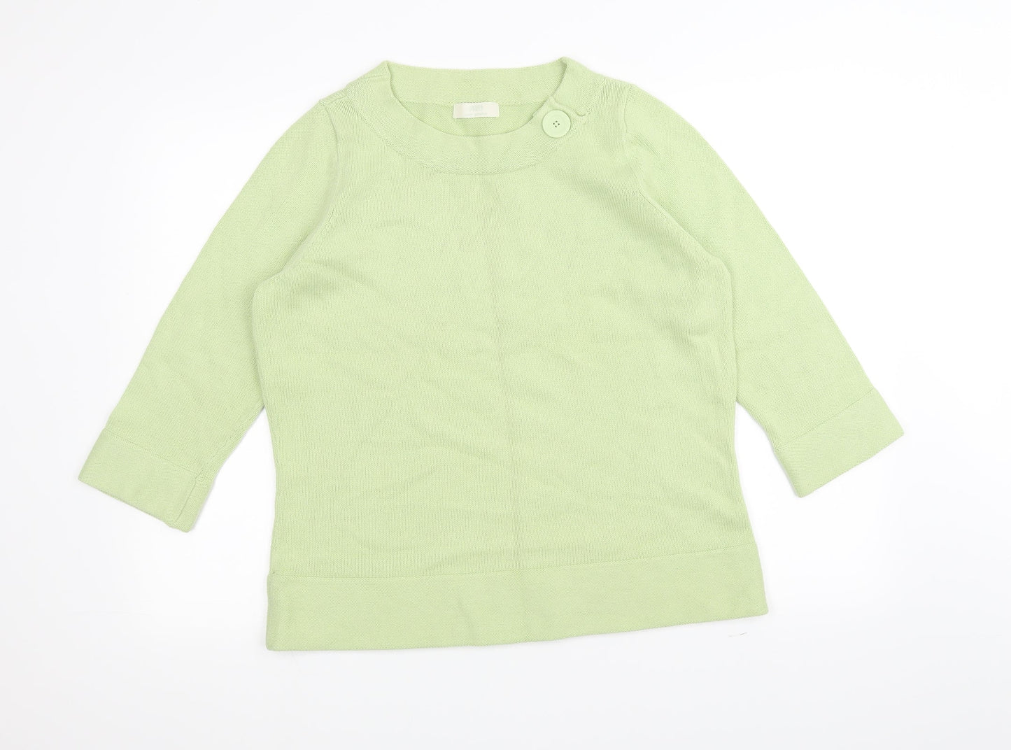 Marks and Spencer Womens Green  Knit Pullover Jumper Size 18