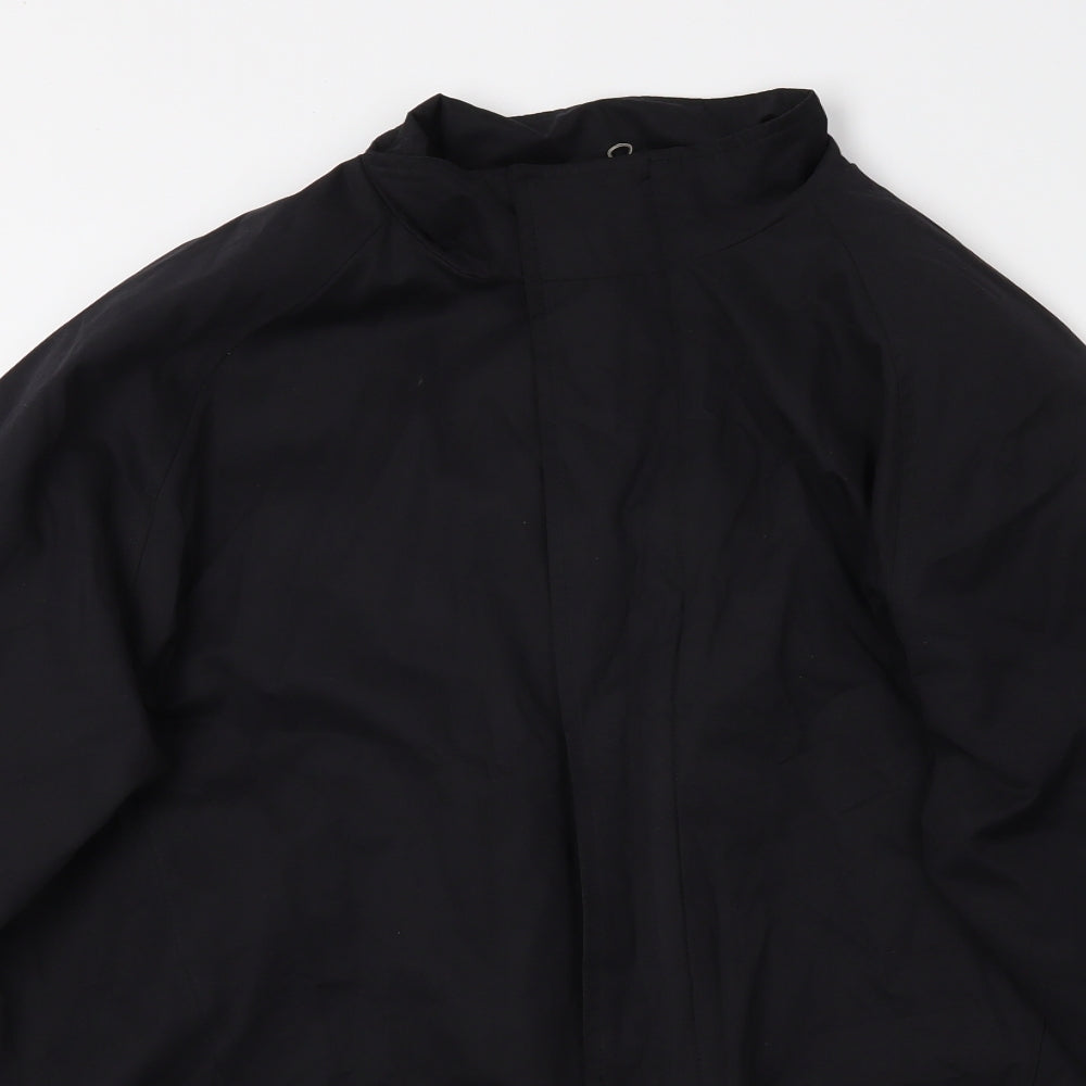 Debenhams Mens Black   Rain Coat Coat Size M