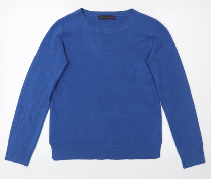 Preloved M&S Womens Blue   Pullover Jumper Size 8 - Front