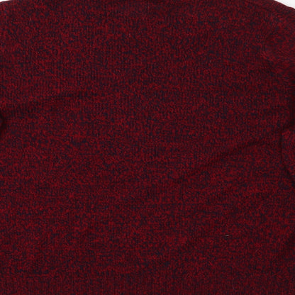 Preloved Divided Womens Red   Pullover Jumper Size L - Label