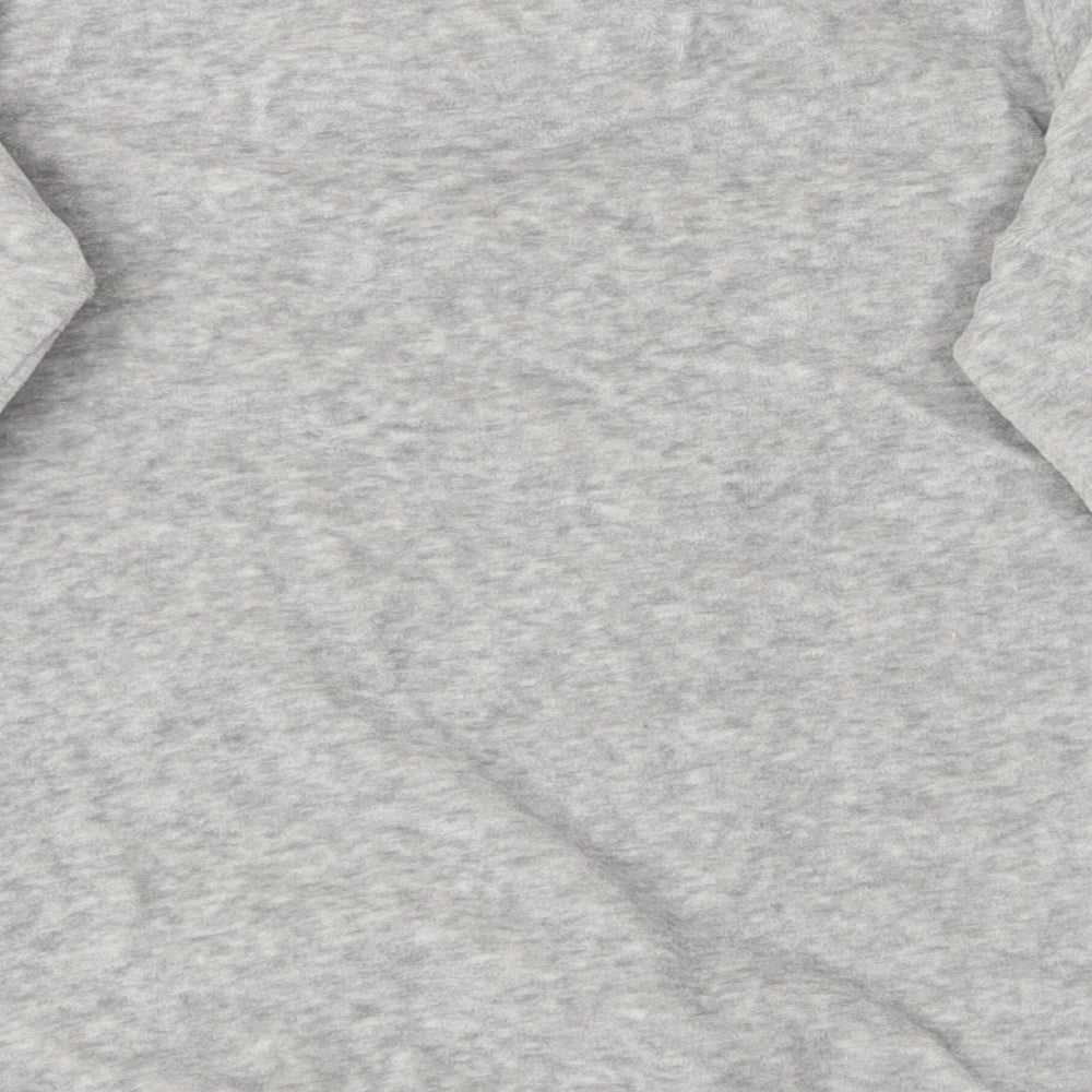 George Girls Grey   Pullover Jumper Size 6-7 Years  - Good Vibes