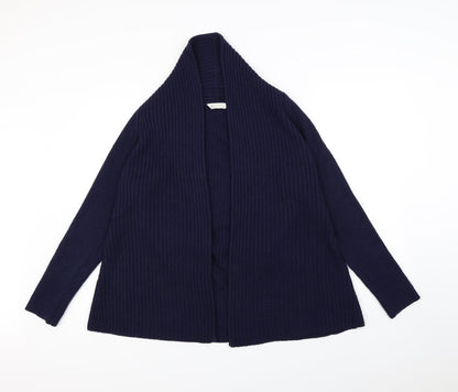 Preloved BHS Womens Blue   Cardigan Jumper Size 14 - Front