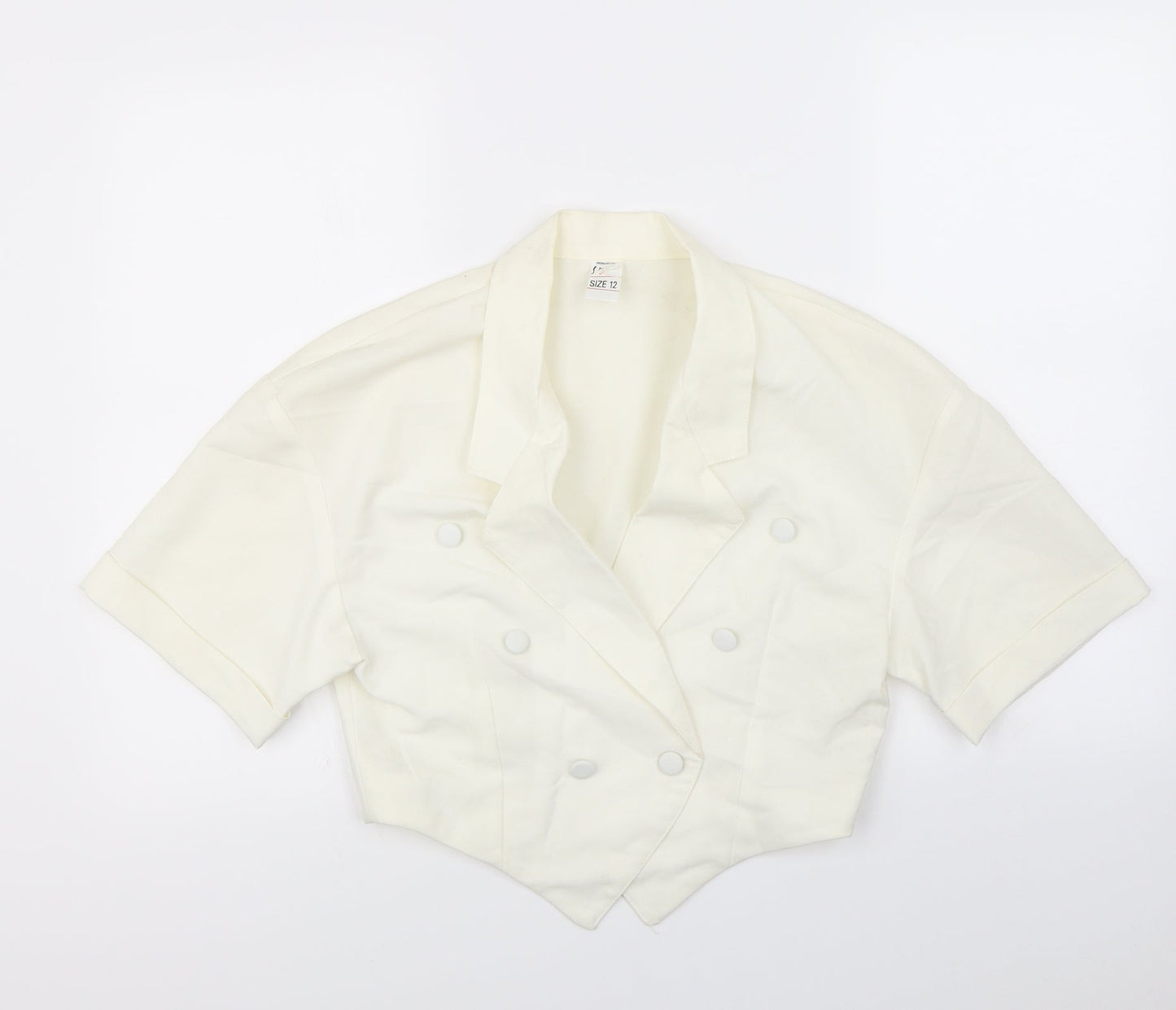 snob Womens Ivory   Jacket  Size 12